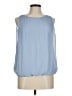 Max Studio 100% Polyester Blue Sleeveless Blouse Size M - photo 1