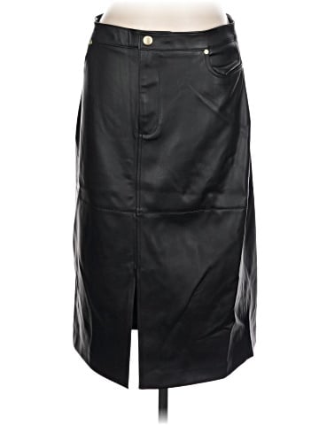 Talbots Faux Leather Skirt (view 1)