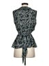 Max Studio 100% Polyester Blue Sleeveless Blouse Size S - photo 2