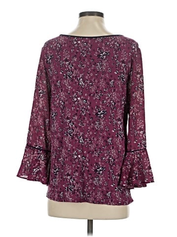Ann Taylor LOFT Outlet 3/4 Sleeve Blouse (view 2)