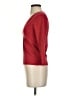 Theory Solid Red Pullover Sweater Size S - photo 5