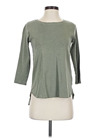 KIRKLAND Signature 3/4 Sleeve T-Shirt (view 1)