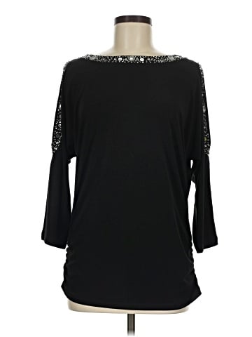 Susan Graver 3/4 Sleeve Top (view 1)