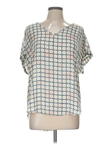 Ann Taylor LOFT Outlet Short Sleeve Blouse (view 1)