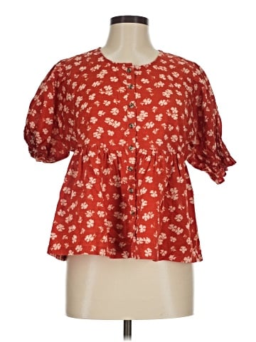 Madewell Short Sleeve Blouse (view 1)