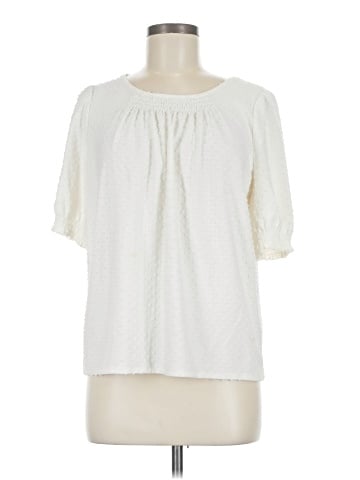 J.Crew Factory Store 3/4 Sleeve T-Shirt (view 1)