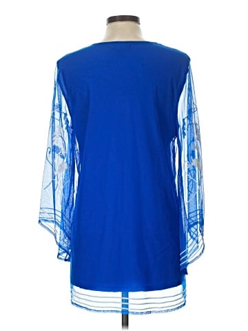 Alfani 3/4 Sleeve Blouse (view 2)