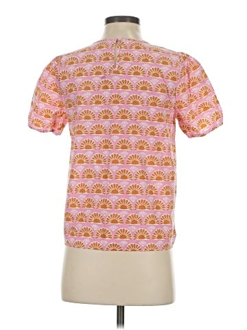 J.Crew Factory Store Short Sleeve Blouse (view 2)