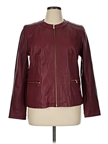 Cole Haan Leather Jacket (view 1)