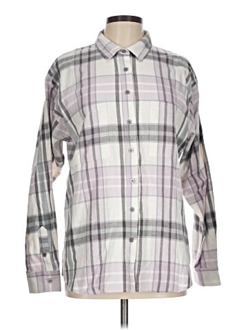 Ann Taylor LOFT Long Sleeve Button-Down Shirt (view 1)