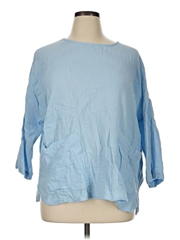 Jones New York 3/4 Sleeve T-Shirt (view 1)
