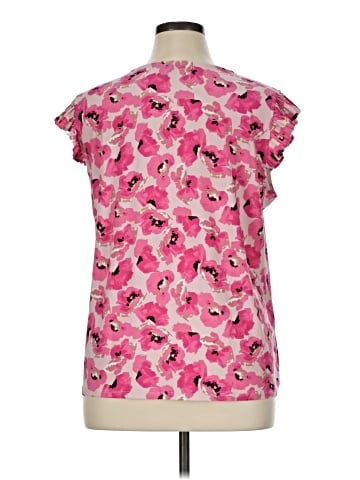 Anne Klein Short Sleeve Blouse (view 2)