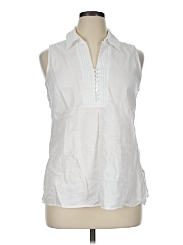 Geoffrey Beene Sport Sleeveless Button-Down Shirt (view 1)