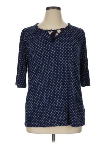 Old Navy 3/4 Sleeve Blouse (view 1)