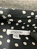 Chico's 100% Polyester Polka Dots Black Blazer Size XL (3.5) - photo 6