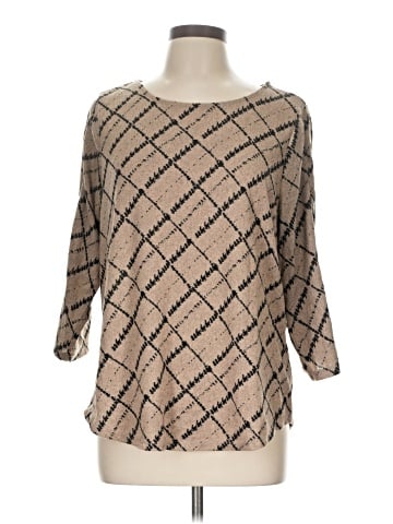Adrienne Vittadini 3/4 Sleeve T-Shirt (view 1)