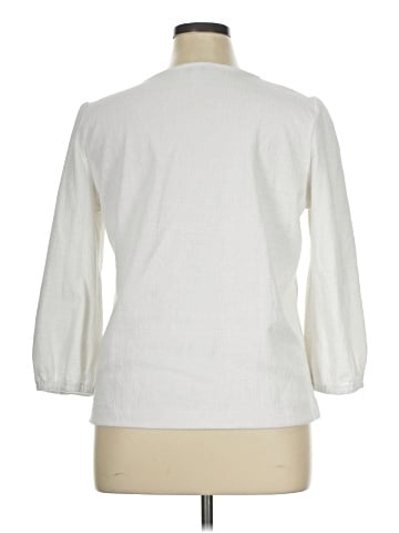 Rose + Olive 3/4 Sleeve Top (view 2)