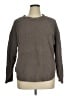Maurices 100% Polyester Solid Brown Pullover Sweater Size XL - photo 1