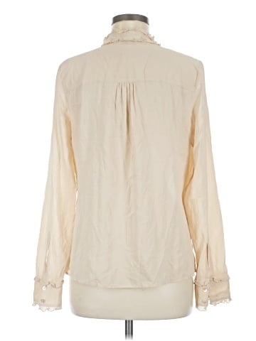 Laundry by Design Long Sleeve Silk Top (view 2)