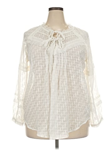 Denim 24/7 Long Sleeve Blouse (view 1)