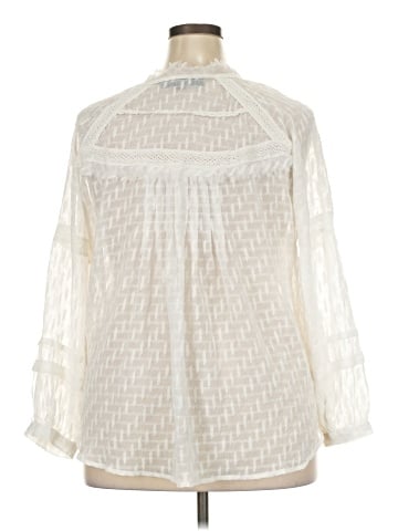 Denim 24/7 Long Sleeve Blouse (view 2)