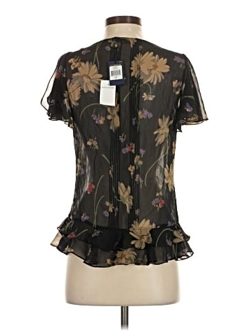 Polo by Ralph Lauren Short Sleeve Blouse (view 2)
