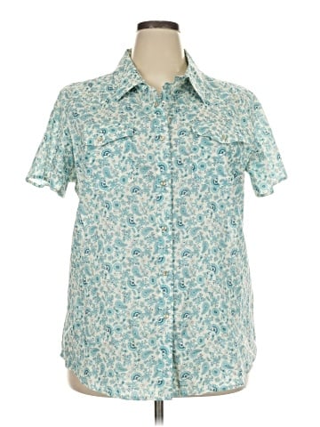 Wrangler Jeans Co Short Sleeve Blouse (view 1)