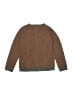 Bonpoint Chevron-herringbone Brown Pullover Sweater Size 8 - photo 2