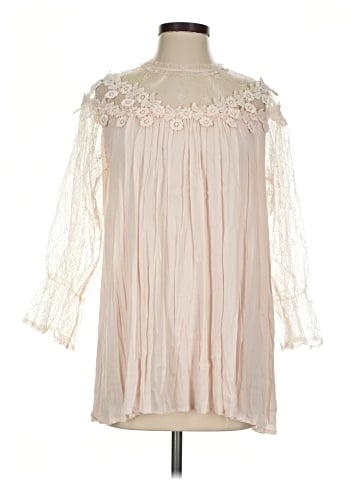 Pol 3/4 Sleeve Blouse (view 1)