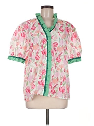 Unbranded Short Sleeve Blouse (view 1)