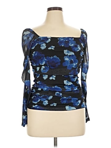 New York & Company 3/4 Sleeve Top (view 1)