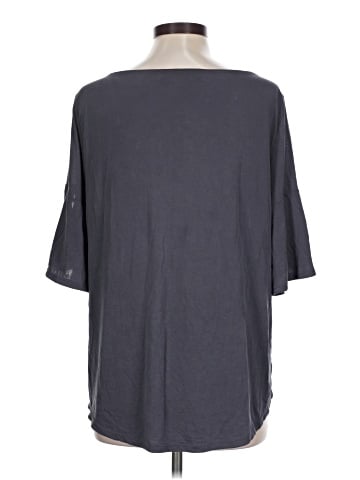 Ann Taylor LOFT Outlet 3/4 Sleeve T-Shirt (view 2)