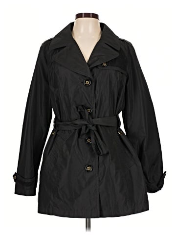 Susan Graver Trenchcoat (view 1)