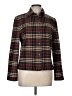Evan Picone Plaid Brown Jacket Size 6 - photo 1