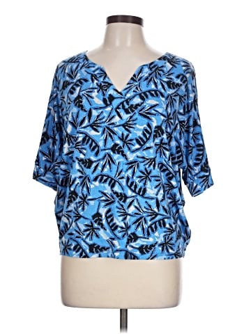 Nic + Zoe Short Sleeve Blouse (view 1)