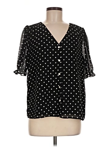 J.Crew Factory Store Short Sleeve Blouse (view 1)