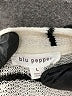Blu Pepper Stripes Ivory Pullover Sweater Size L - photo 7