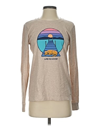 Life Is Good Long Sleeve T-Shirt (view 1)
