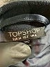 Topshop Solid Black Jacket Size 2 - photo 6