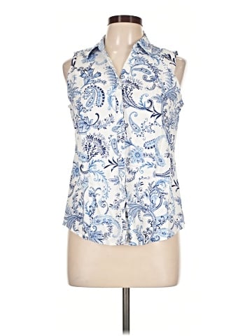 Talbots Sleeveless Button-Down Shirt (view 1)