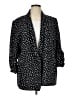 Chico's 100% Polyester Polka Dots Black Blazer Size XL (3.5) - photo 1