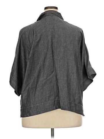 Eileen Fisher 3/4 Sleeve Button-Down Shirt (view 2)