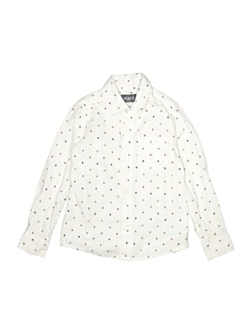 The Children's Place Long Sleeve Button-Down Shirt (view 1)