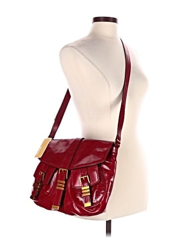 MICHAEL Michael Kors Leather Messenger (view 2)