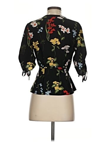 Topshop 3/4 Sleeve Blouse (view 2)