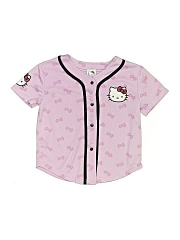 Hello Kitty Short Sleeve Henley (view 1)