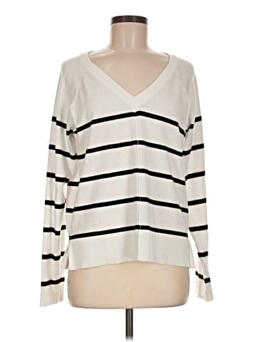 Bobeau Pullover Sweater (view 1)