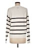 Bobeau Stripes Ivory Pullover Sweater Size M - photo 2