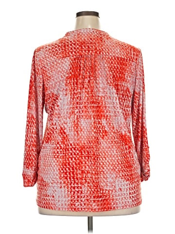 Premise Studio 3/4 Sleeve Blouse (view 2)