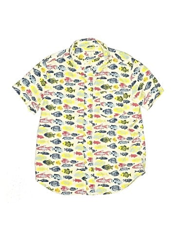 Crewcuts Outlet Short Sleeve Button-Down Shirt (view 1)